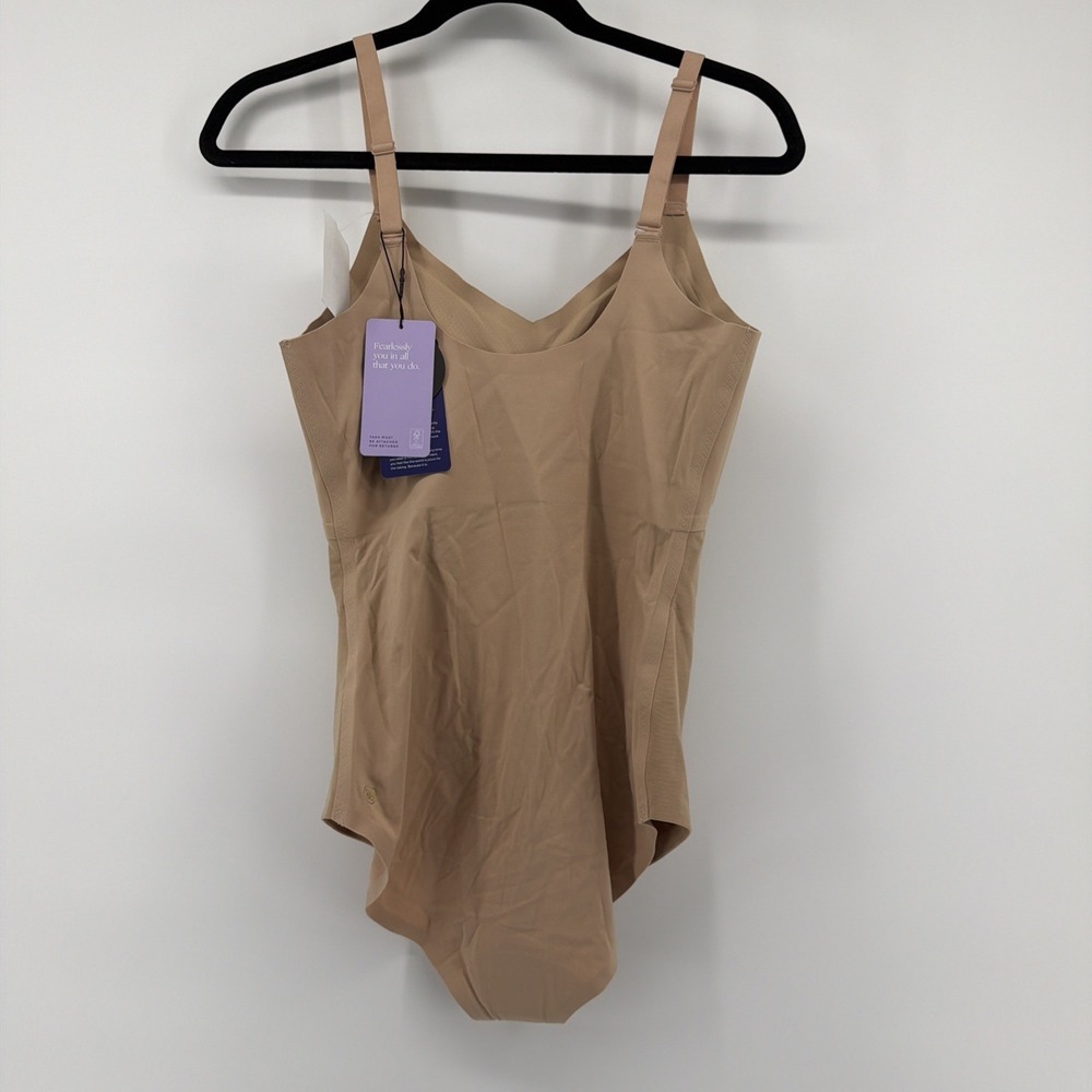 Honeylove LiftWear Cami Bodysuit Sand Size M Regular NWT - Picture 7 of 8